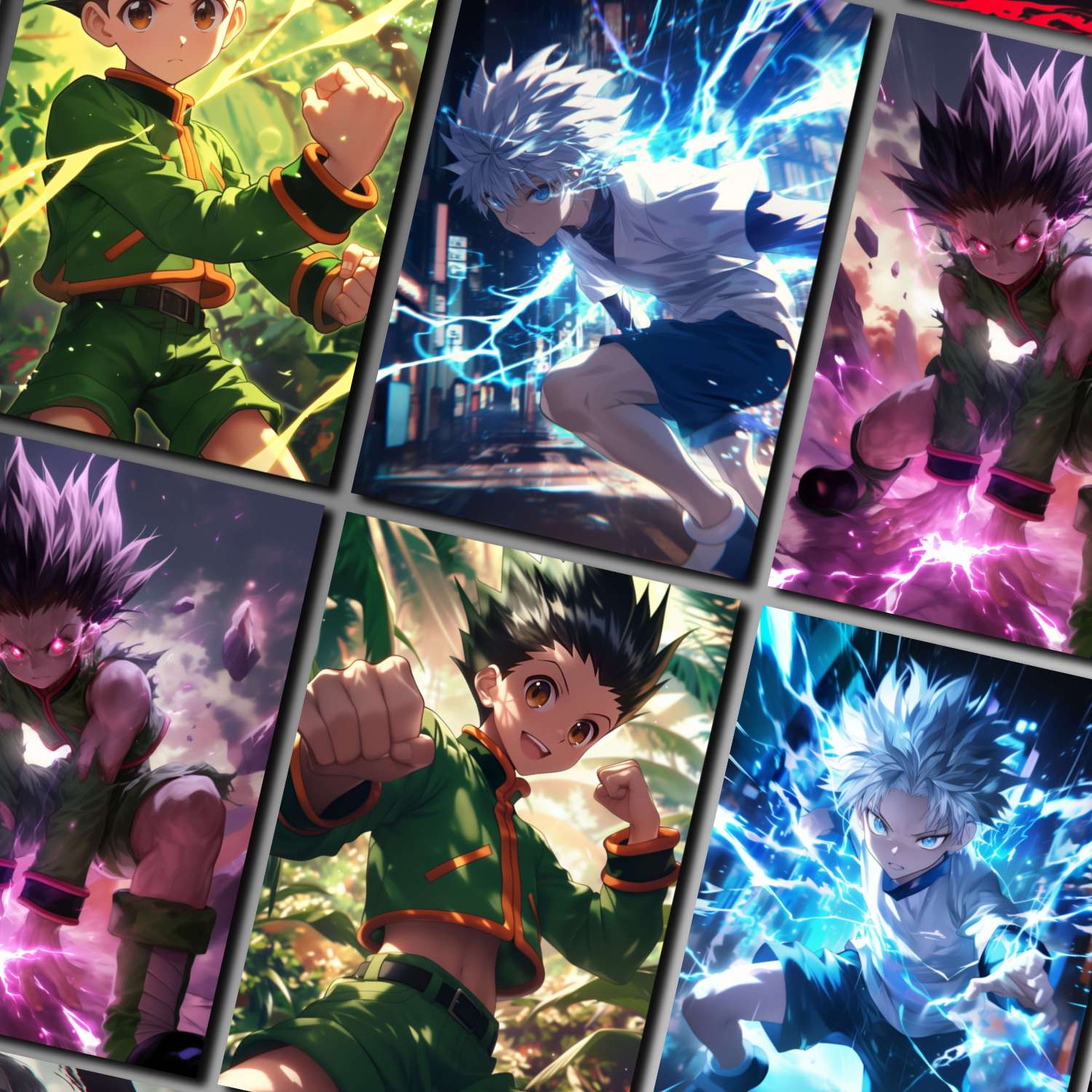 HxH Metalposter - Fr4meX