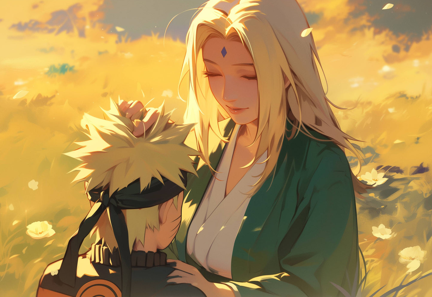 Guided by Her Warmth