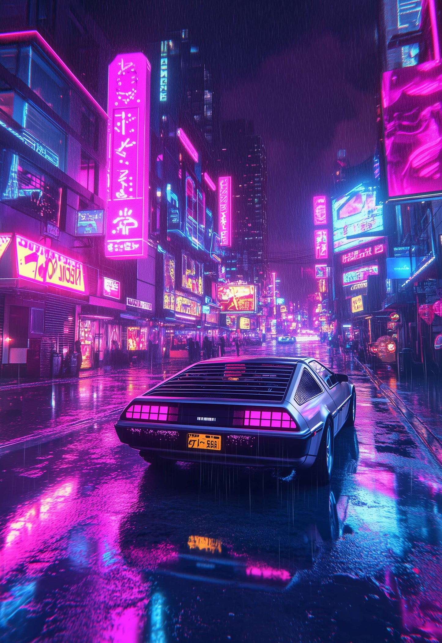 Retro Noir Rain