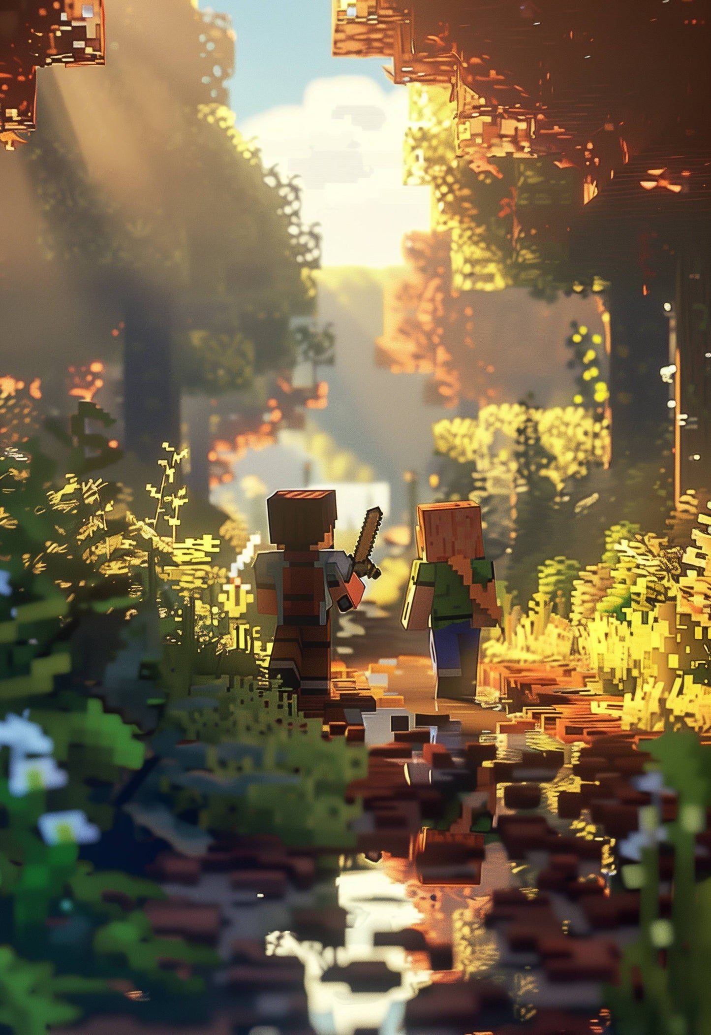 Blocks and Sunlight - Fr4meX