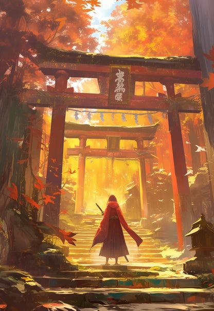 The Golden Shrine of Autumn