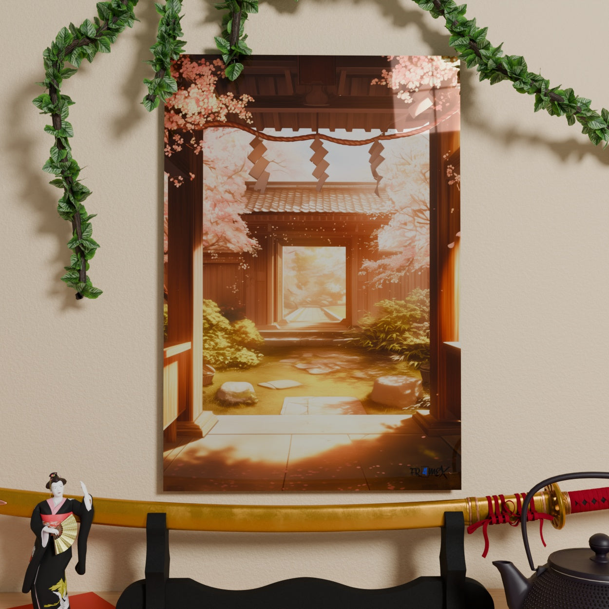 Serenity of the Sakura Temple - Fr4meX